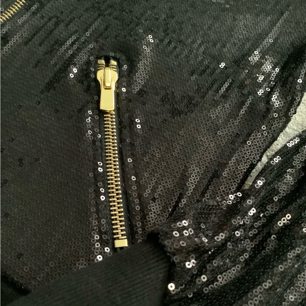 Exceptionally Beautiful Sequined Jacket Euc - image 8